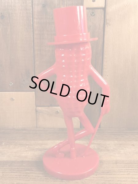 50~60’sのアドバタイジングキャラクターのミスターピーナッツのヴィンテージの貯金箱フィギュア