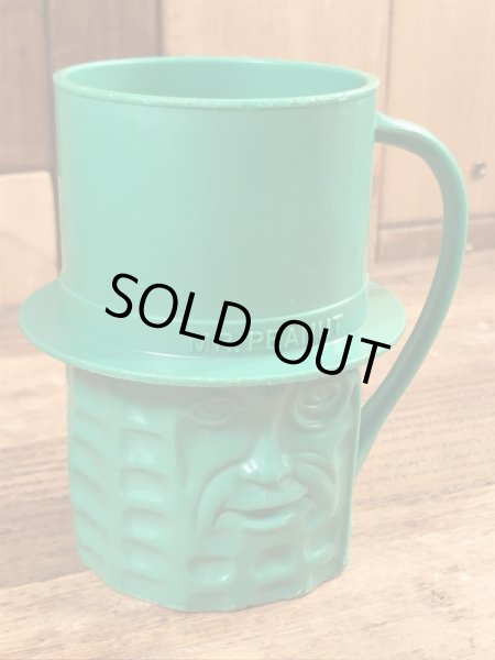 50~60年代頃のアドバタイジングキャラクターのミスターピーナッツのビンテージのマグカップ