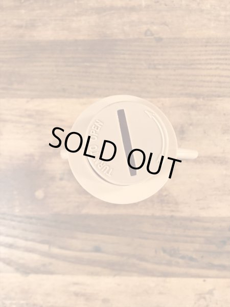 50~60年代頃のアドバタイジングキャラクターのミスターピーナッツのビンテージの貯金箱フィギュア