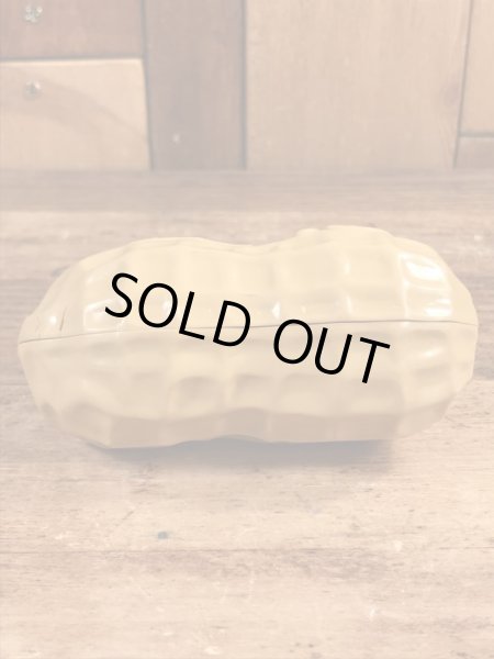 50~60’sのアドバタイジングキャラクターのミスターピーナッツのヴィンテージの入れ物