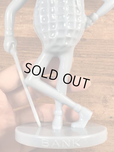 50~60’sのアドバタイジングキャラクターのミスターピーナッツのヴィンテージのコインバンクドール