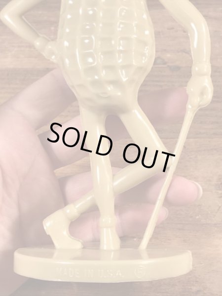 50~60年代頃のアドバタイジングキャラクターのミスターピーナッツのビンテージのコインバンクドール