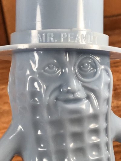 画像1: Planters Mr.Peanuts Plastic Coin Bank Figure　ミスターピーナッツ　ビンテージ　コインバンク　貯金箱　50~60年代