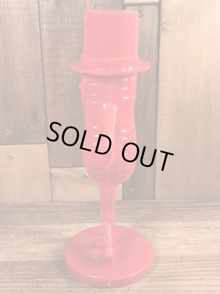 50~60’sのアドバタイジングキャラクターのミスターピーナッツのヴィンテージの貯金箱フィギュア