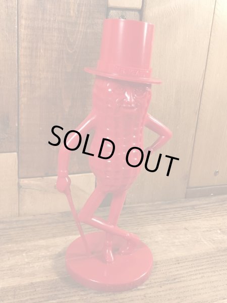 50~60年代頃の企業キャラクターのミスターピーナッツのビンテージの貯金箱フィギュア