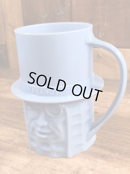 50~60’sのアドバタイジングキャラクターのミスターピーナッツのヴィンテージのマグカップ