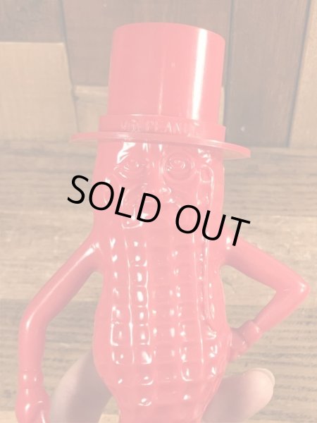 50~60’sのアドバタイジングキャラクターのミスターピーナッツのヴィンテージの貯金箱フィギュア