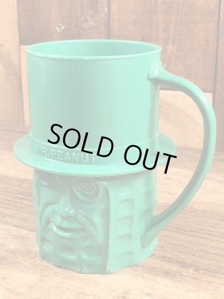50~60’sの企業キャラクターのミスターピーナッツのヴィンテージのマグカップ