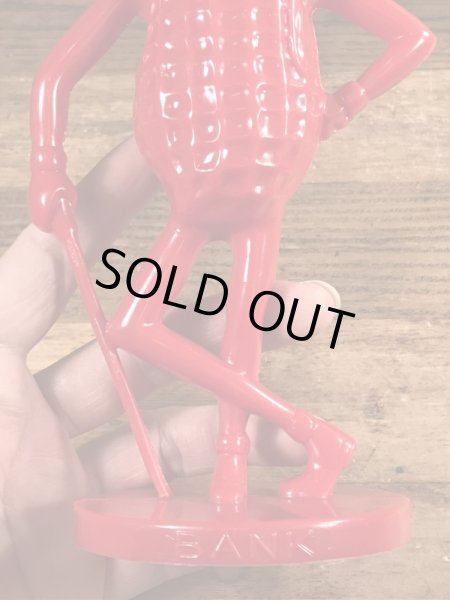 50~60年代頃の企業キャラクターのミスターピーナッツのビンテージの貯金箱フィギュア