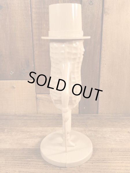 50~60年代頃のアドバタイジングキャラクターのミスターピーナッツのビンテージの貯金箱フィギュア