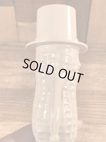 50~60’sの企業キャラクターのミスターピーナッツのヴィンテージのコインバンクドール