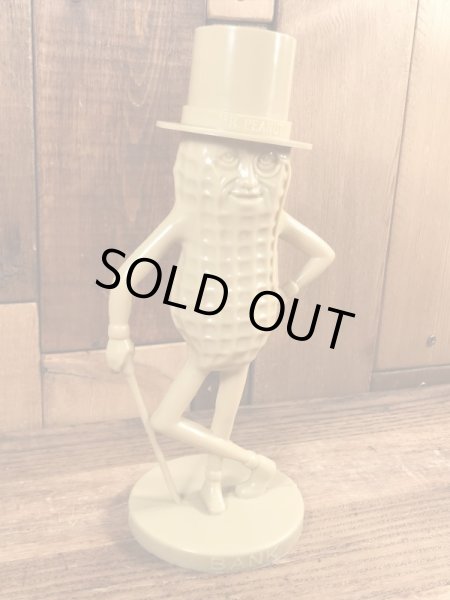 50~60年代頃のアドバタイジングキャラクターのミスターピーナッツのビンテージのコインバンクドール