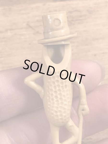 50~60年代頃の企業キャラクターのミスターピーナッツのビンテージのホイッスル