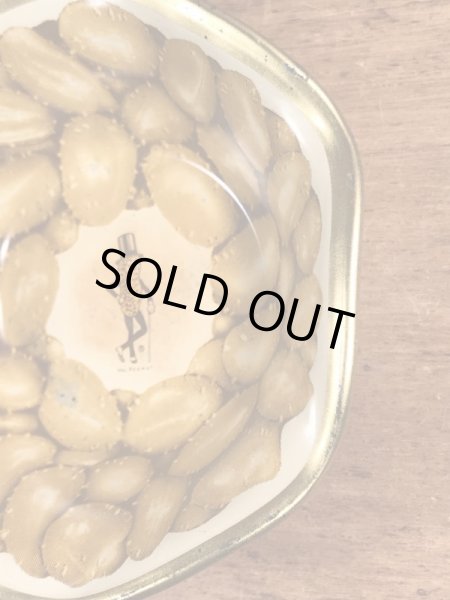 50~60’sの企業キャラクターのミスターピーナッツのヴィンテージのスナックトレイ