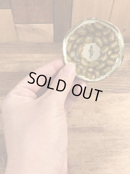 50~60年代頃の企業キャラクターのミスターピーナッツのビンテージのスナックボウル