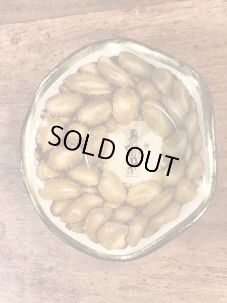 50~60’sの企業キャラクターのミスターピーナッツのヴィンテージのスナックボウル