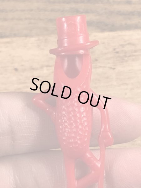 50~60年代頃のアドバタイジングキャラクターのミスターピーナッツのビンテージのホイッスル