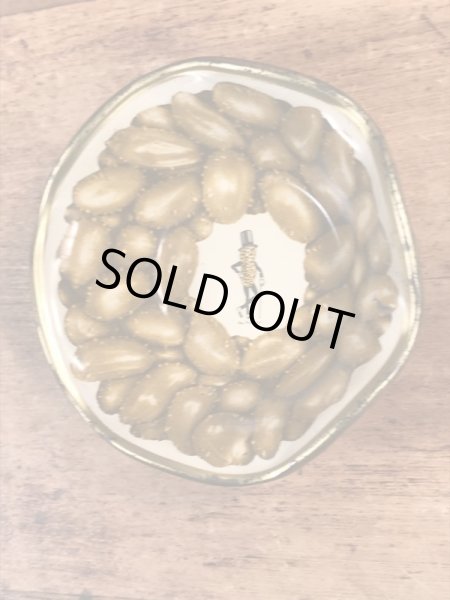 50~60’sのアドバタイジングキャラクターのミスターピーナッツのヴィンテージの容器