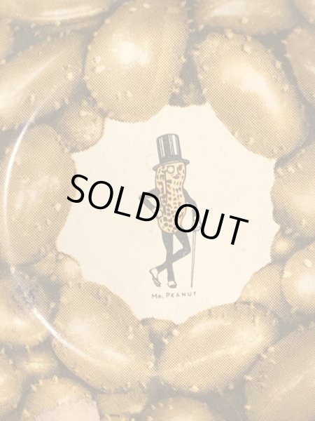 50~60年代頃の企業キャラクターのミスターピーナッツのビンテージのスナックボウル