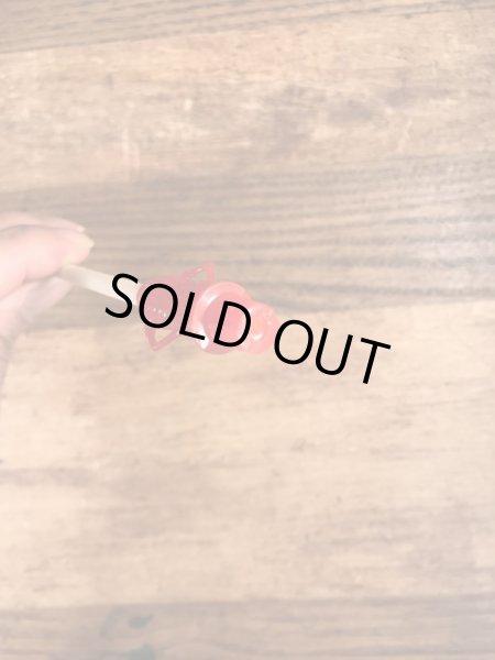 50~60年代頃のアドバタイジングキャラクターのミスターピーナッツのビンテージのストロー