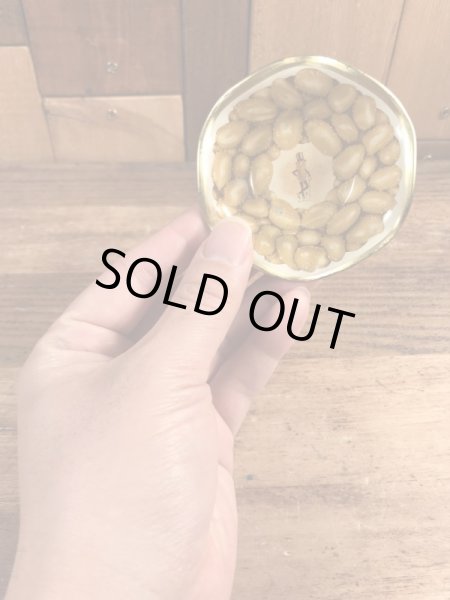 50~60年代頃のアドバタイジングキャラクターのミスターピーナッツのビンテージの容器