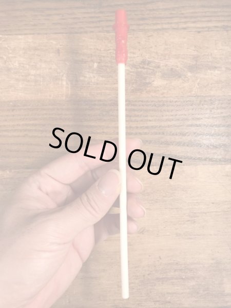 50~60年代頃のアドバタイジングキャラクターのミスターピーナッツのビンテージのストロー