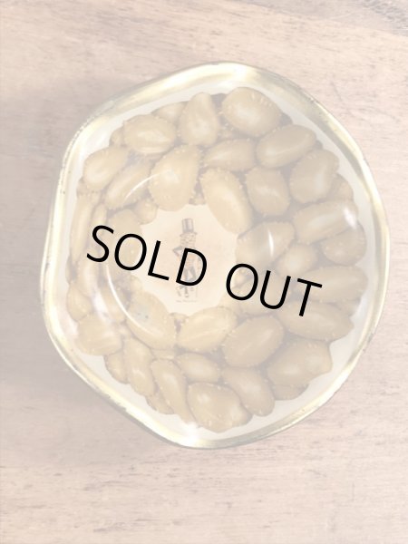 50~60年代頃のアドバタイジングキャラクターのミスターピーナッツのビンテージの容器