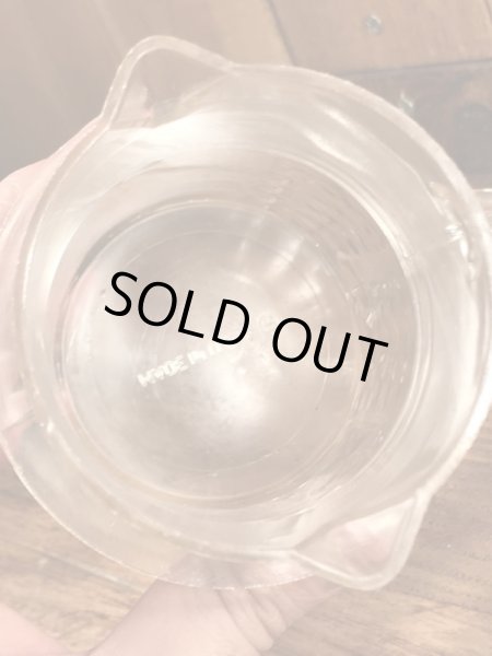 50~60年代頃のアドバタイジングキャラクターのミスターピーナッツのビンテージの計量マグカップ