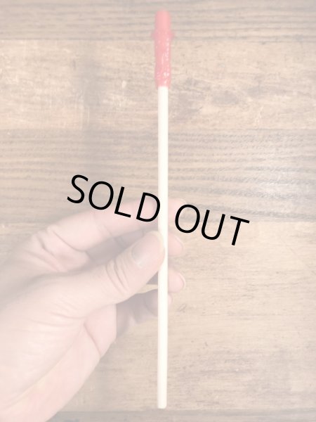 50~60’sの企業キャラクターのミスターピーナッツのヴィンテージのストロー