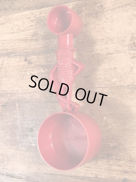 50~60’sのアドバタイジングキャラクターのミスターピーナッツのヴィンテージの計量スプーン