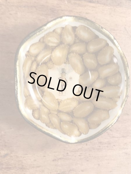 50~60年代頃のアドバタイジングキャラクターのミスターピーナッツのビンテージの入れ物