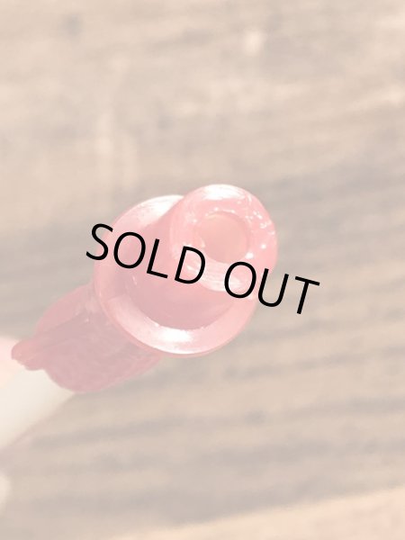 50~60年代頃のアドバタイジングキャラクターのミスターピーナッツのビンテージのストロー