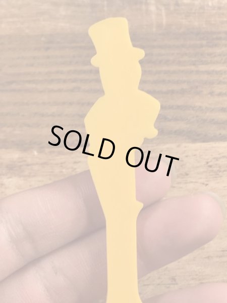 70年代頃のアドバタイジングキャラクターのミスターピーナッツのビンテージのバターナイフ