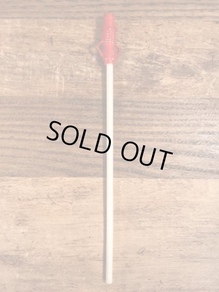 50~60’sの企業キャラクターのミスターピーナッツのヴィンテージのストロー