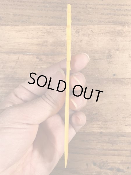 70’sの企業キャラクターのミスターピーナッツのヴィンテージのバターナイフ