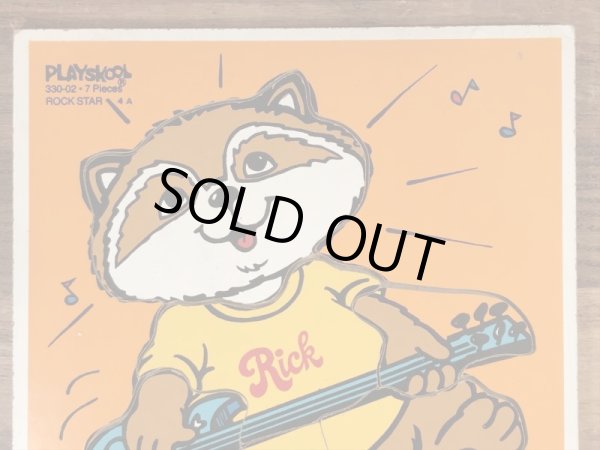 80’sのシャツテイルズのヴィンテージのウッドパズル