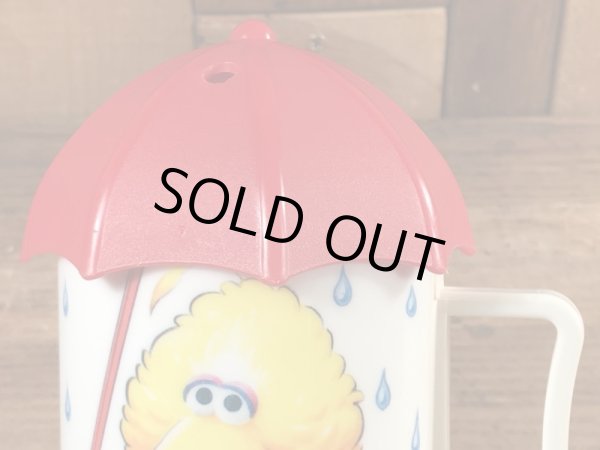 70’sのセサミストリートのビッグバードのヴィンテージのプラスチックカップ