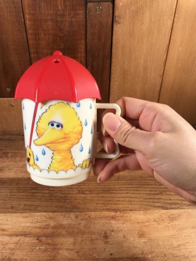 画像3: Peter Pan Sesame Street “Big Bird” Plastic Mug　ビッグバード　ビンテージ　マグカップ　セサミストリート　70年代