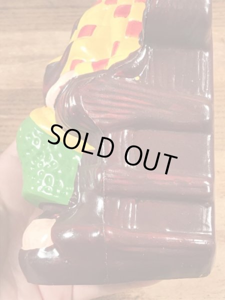 70’sのおじいちゃんのヴィンテージのコインバンク