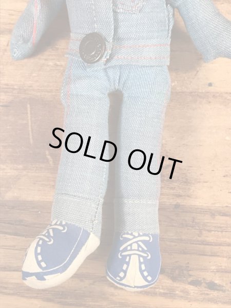 70’sのリーバイスのヴィンテージのデニムのラグドール