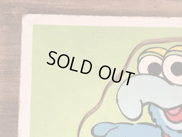 80年代頃のマペットベイビーズのビンテージのウッドパズル