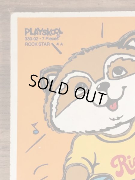 80’sのシャツテイルズのヴィンテージのウッドパズル