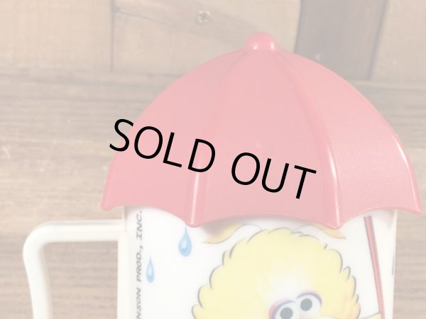 70’sのセサミストリートのビッグバードのヴィンテージのプラスチックカップ