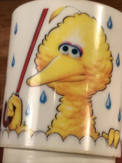 画像2: Peter Pan Sesame Street “Big Bird” Plastic Mug　ビッグバード　ビンテージ　マグカップ　セサミストリート　70年代