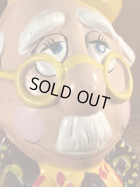 70’sのおじいちゃんのヴィンテージのコインバンク