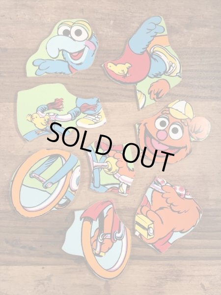 80’sのマペットベイビーズのヴィンテージの木製パズル