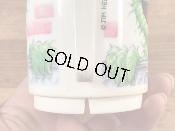 70年代頃のセサミストリートのオスカーのビンテージのマグカップ