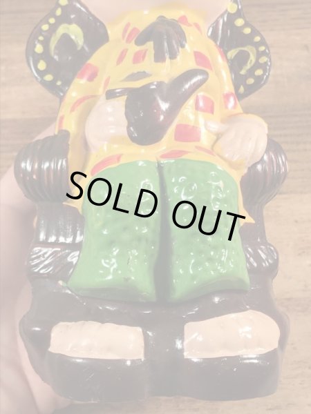 70’sのおじいちゃんのヴィンテージのコインバンク