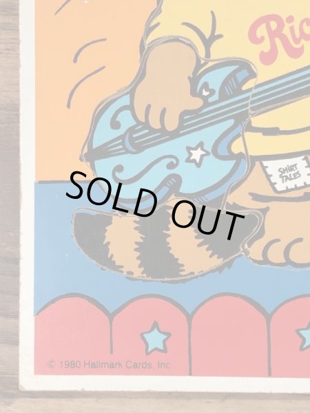 80’sのシャツテイルズのヴィンテージのウッドパズル