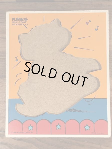 80’sのシャツテイルズのヴィンテージのウッドパズル